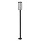 Z-Lite Leland Outdoor Post Mounted Fixture, 1-Light, 9 In.W x 97.25 In.H, Sand Black/Sand Blast 5005PHB-5012P-BK-LED - alternate 2